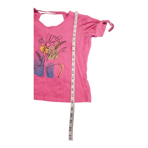 Fashion Collection Medium Pink Short Sleeve T-Shirt - Picture 6 of 7